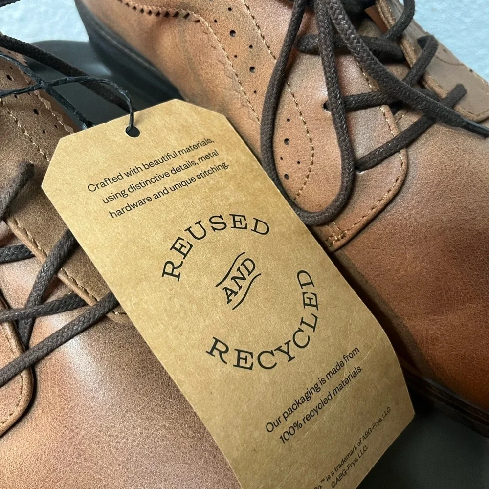 FRYE AND CO. Tan Leather Oxfords - Picture 3 of 7